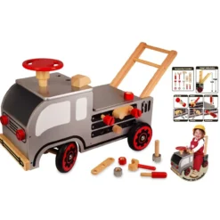 Speelgoed Loopwagen Constructie XL