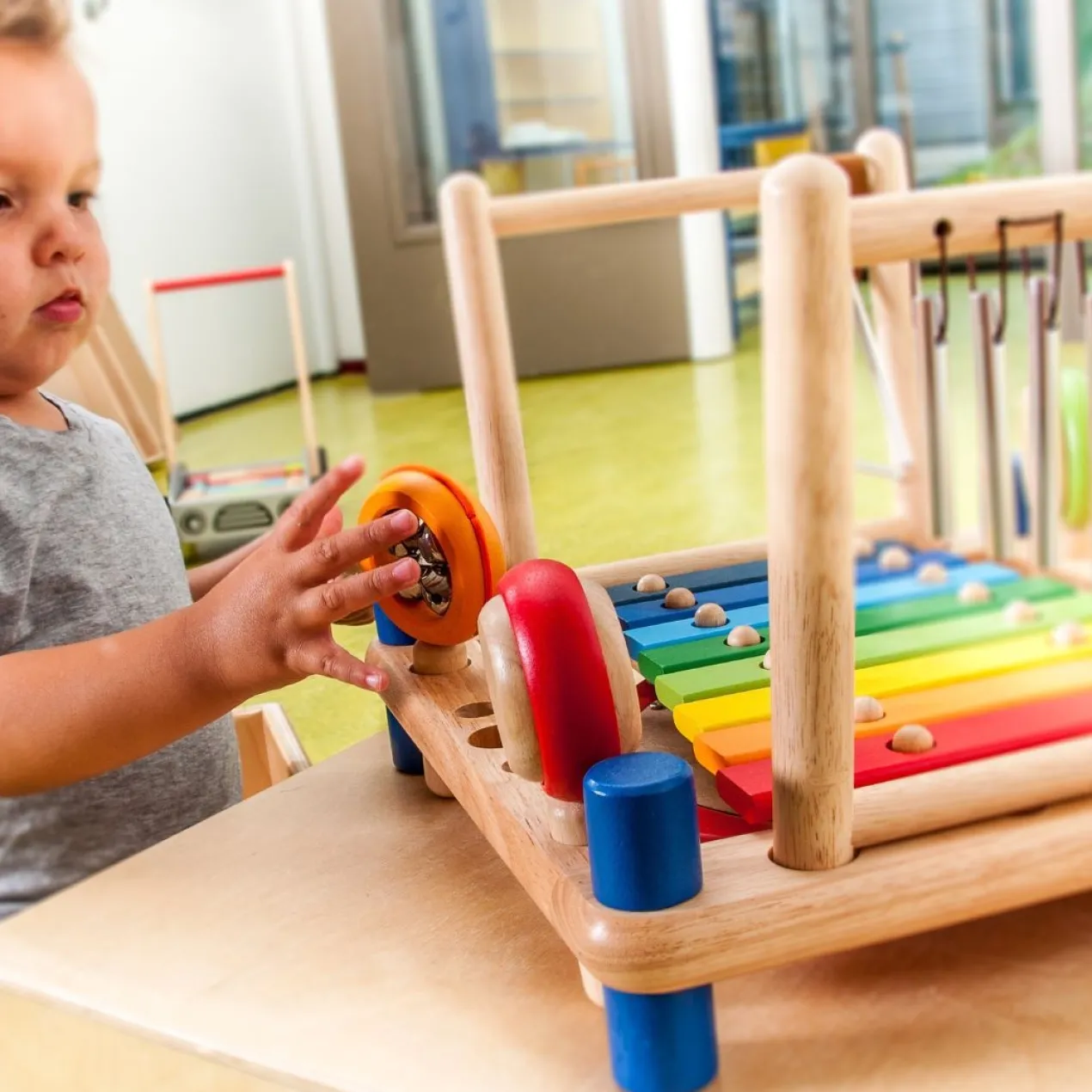 Speelgoed Muziekcenter vierkant