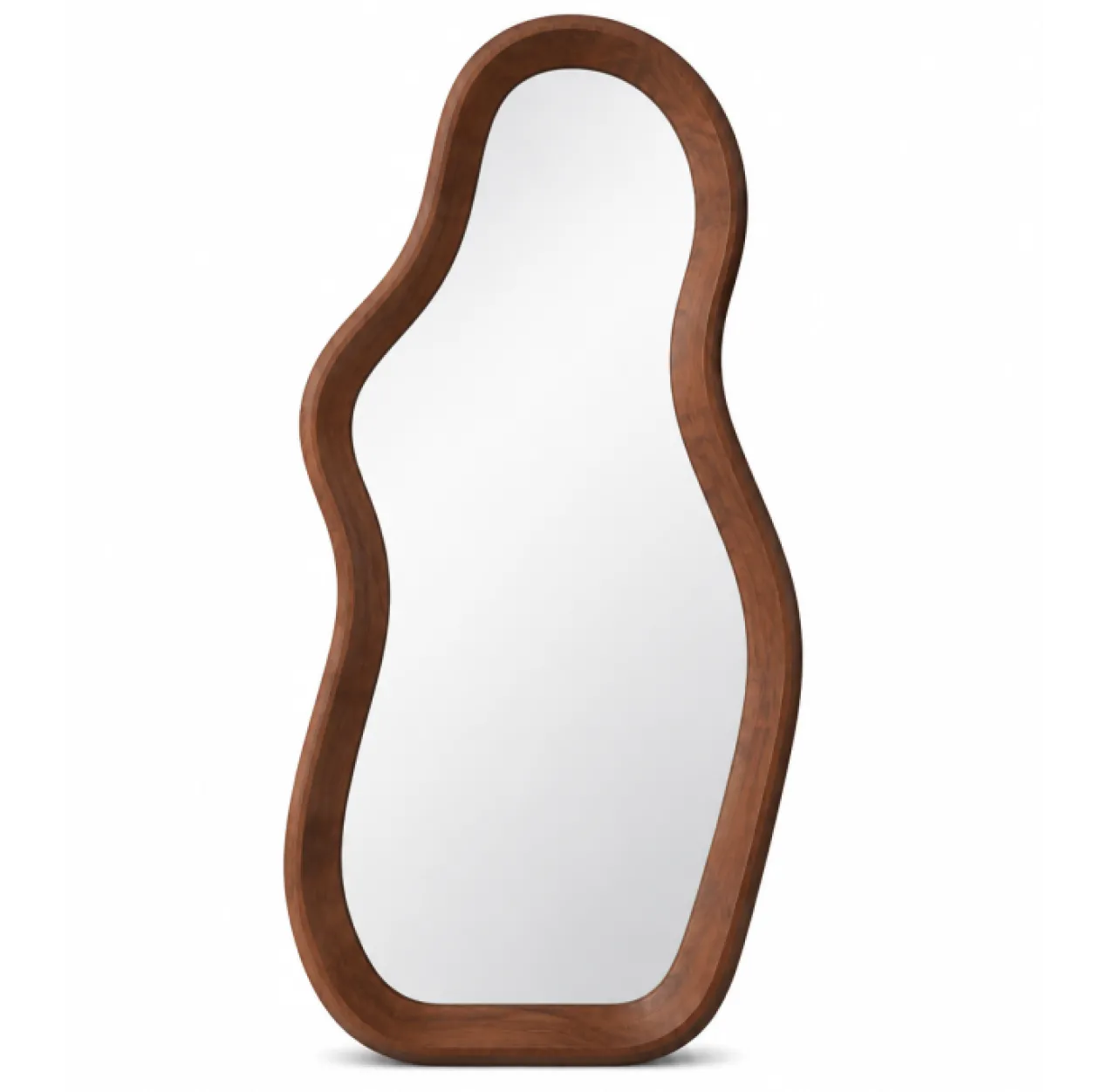 Spiegel Cloud dark wood 62x122 cm