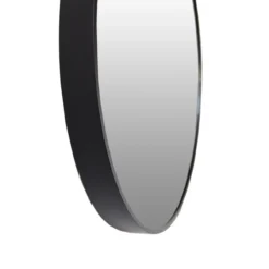 Spiegel Ø80 cm zwart
