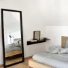 Spiegel Light Frame zwart eiken