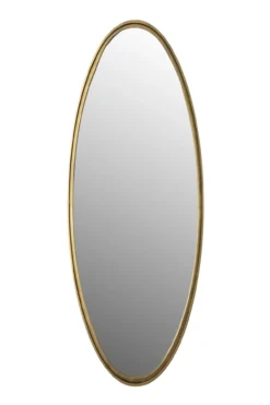 Spiegel Matz ovaal L Goud