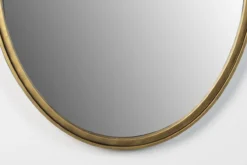 Spiegel Matz ovaal L Goud