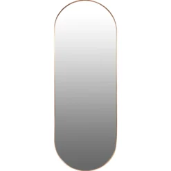 Spiegel ovaal 70x200 - brons