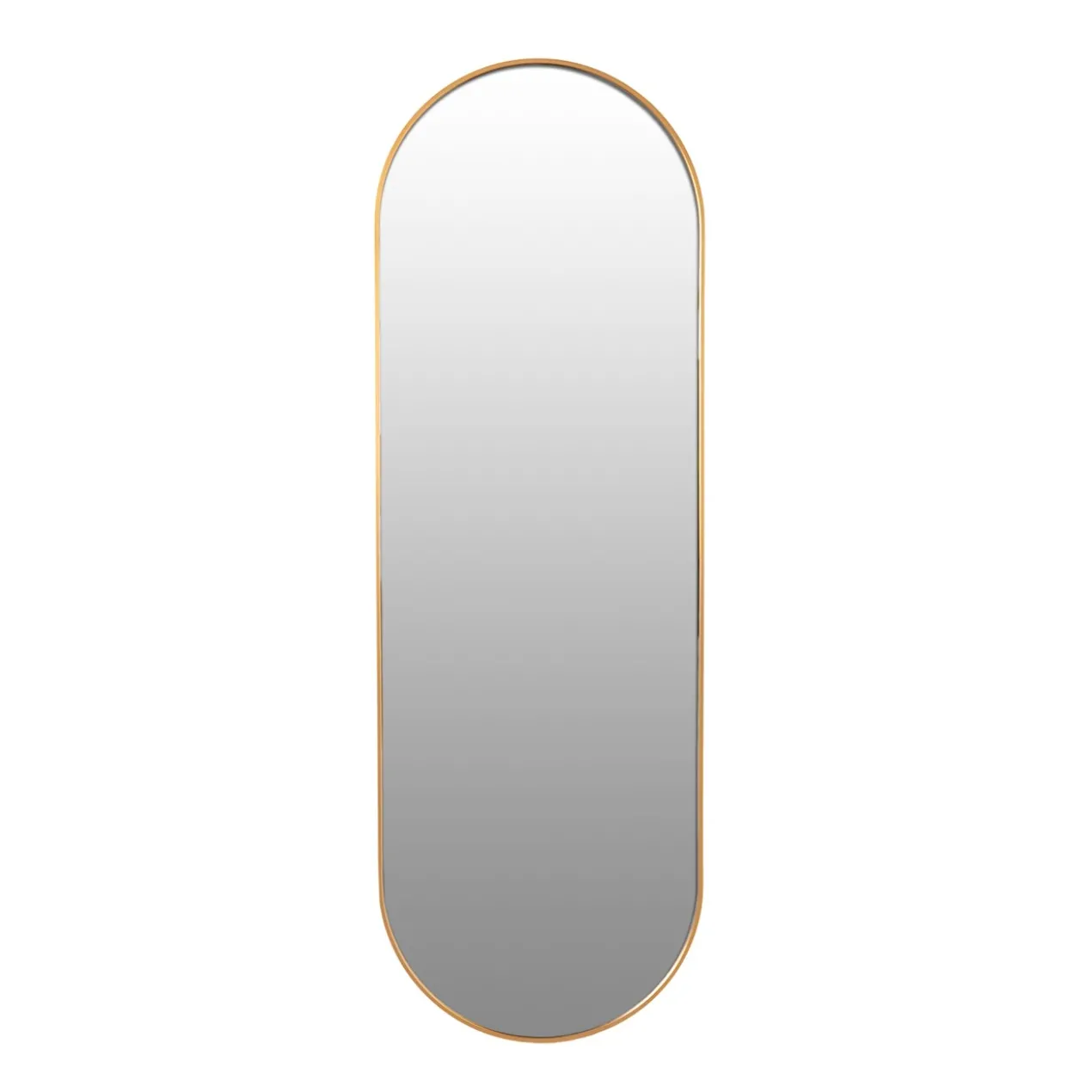 Spiegel ovaal 50x150cm - goud