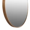 Spiegel rond 60 - brons