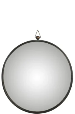 Spiegel Rond zwart