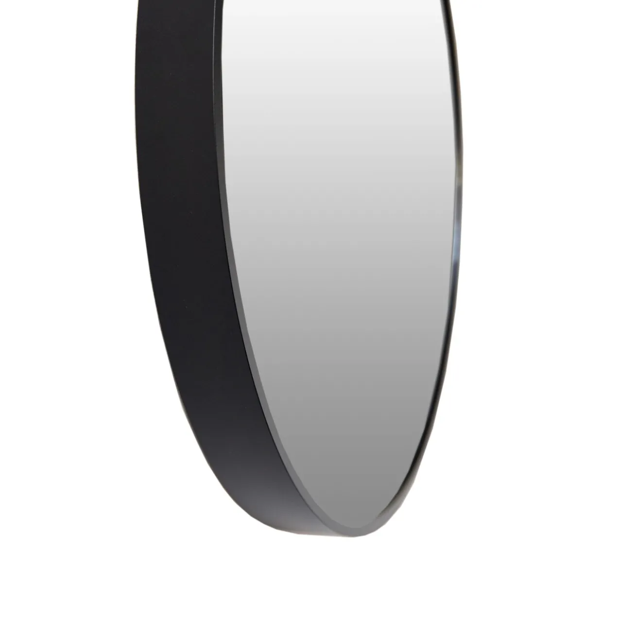 Spiegel rond 40 - zwart