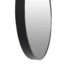 Spiegel rond 60 - zwart