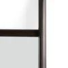 Spiegel staand PI donker mahonie 80x200 cm