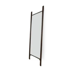 Spiegel staand PI donker mahonie 80x200 cm