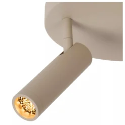 Spot Grado plafond 3-lichts taupe