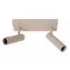 Spot Grado plafond 2-lichts taupe