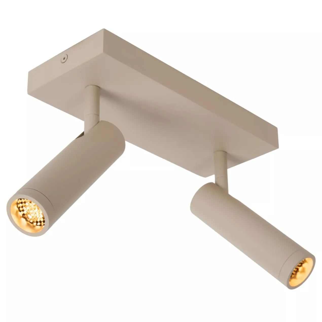 Spot Grado plafond 2-lichts taupe