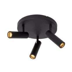 Spot Grado plafond 3-lichts zwart