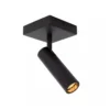 Spot Grado plafond 1-lichts zwart