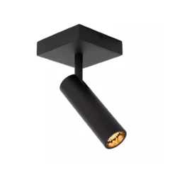 Spot Grado plafond 1-lichts zwart