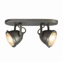 Spot Moto LED 2-Light Black