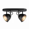 Spot Moto LED 2-Light Burned steel