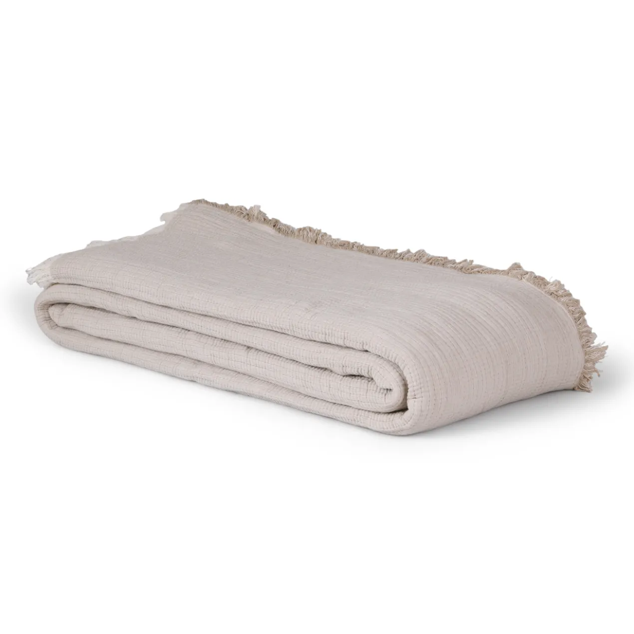 Sprei Crinkle natural 180x260 cm