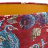Staande lampenkap Charly red 40x40x25cm