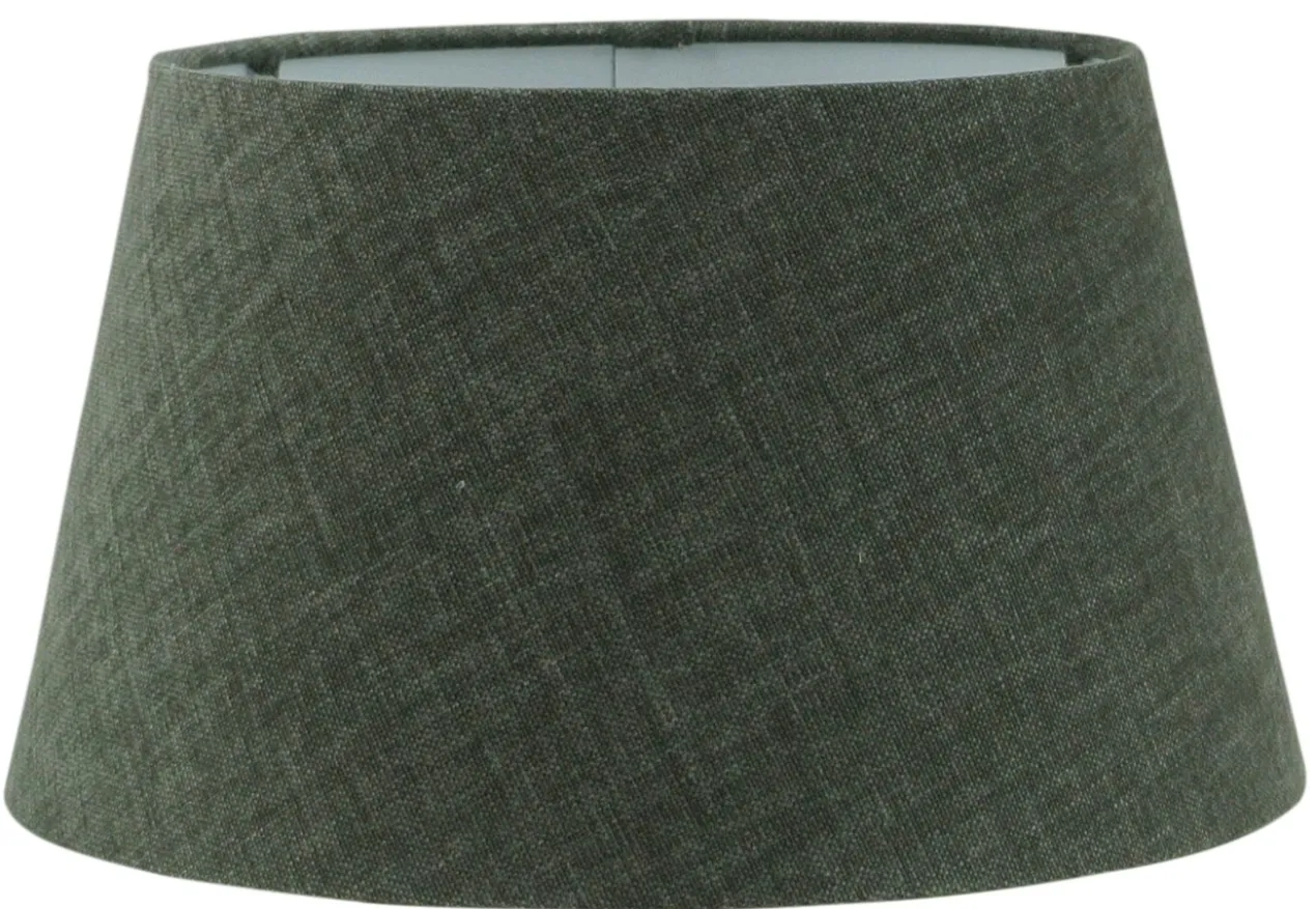 Staande lampenkap Linda marron fonce 25x19x14cm