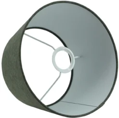 Staande lampenkap Linda marron fonce 25x19x14cm