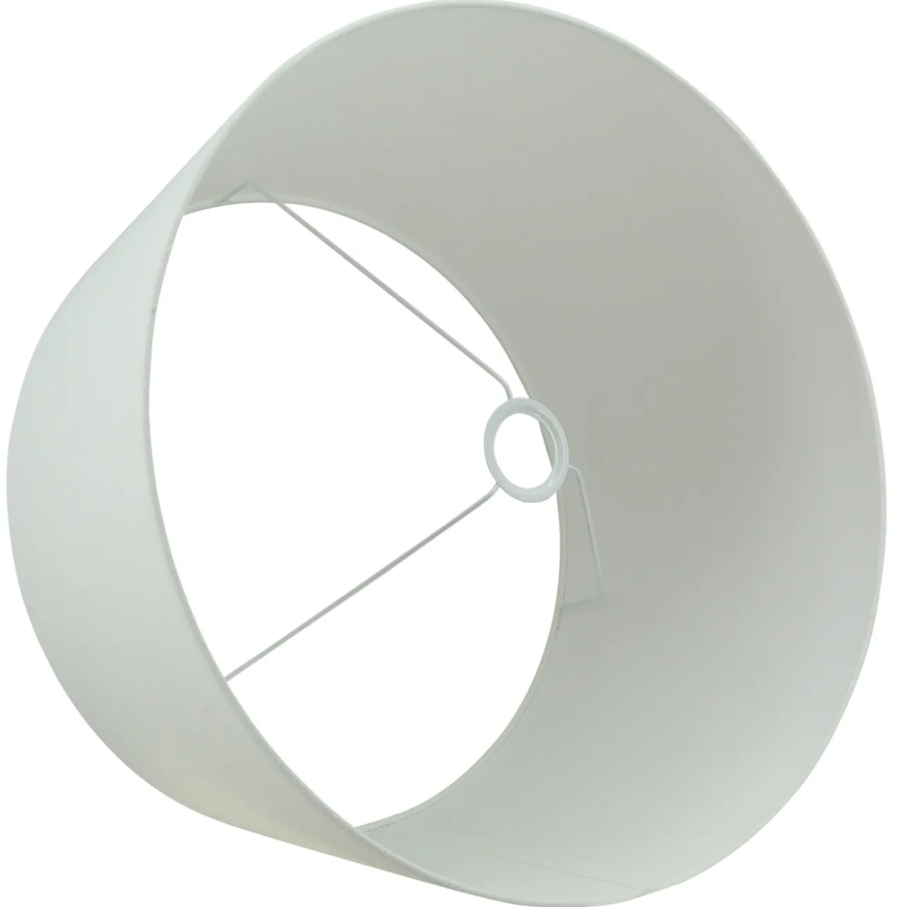 Staande lampenkap linnen offwhite 50x40x26cm