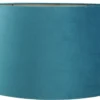 Staande lampenkap Palermo velours lake blue 50x40x26cm