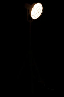 Staande lamp Steven Industriële Staande lamp Steven zwart
