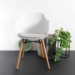 Staande plantenpot Finnley (set van 2) Finnley staande bloempot zwart - set van 2
