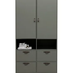Stage garderobekast grenen soap [fsc]