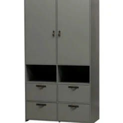 Stage garderobekast grenen soap [fsc]