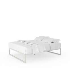 Stalen bedframe °01 | Wit 180 x 200 cm
