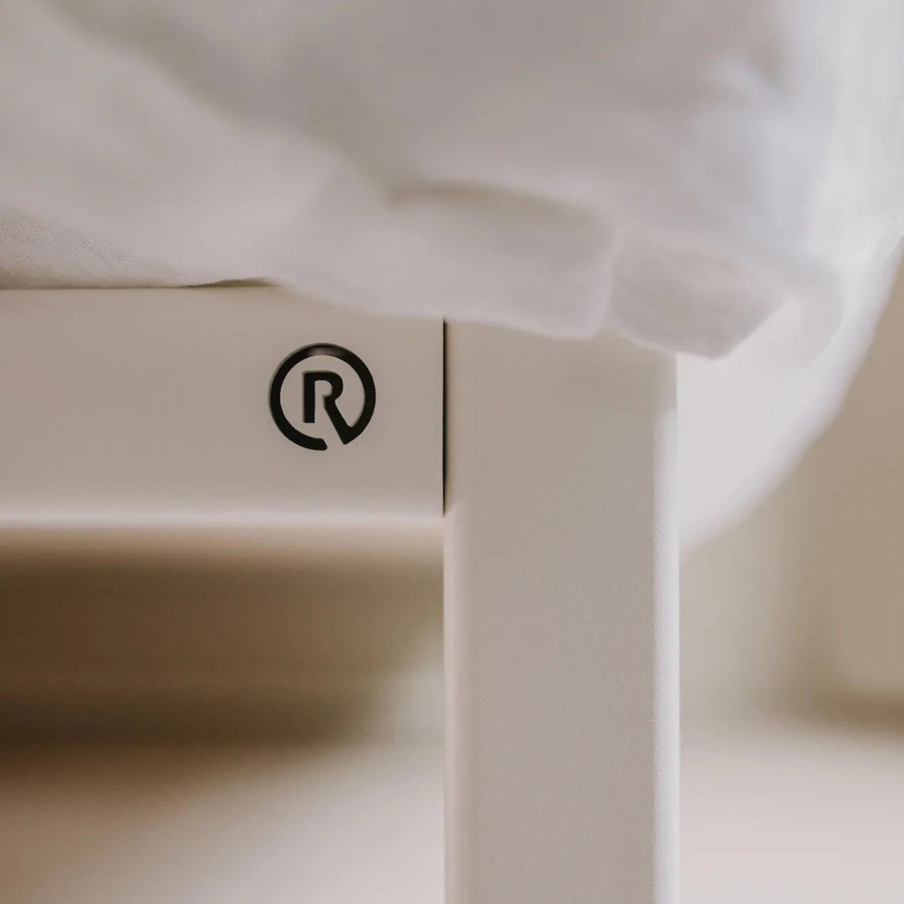 Stalen bedframe °01 | Wit 80 x 210 cm