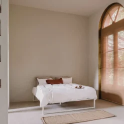 Stalen bedframe °01 | Wit 80 x 220 cm