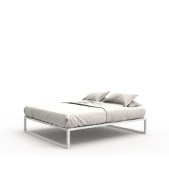 Stalen bedframe °01 | Wit 90 x 220 cm