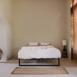 Stalen bedframe °01 | Zwart 160 x 210 cm