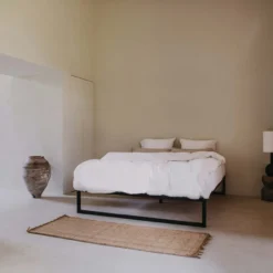 Stalen bedframe °01 | Zwart 180 x 220 cm