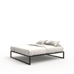 Stalen bedframe °01 | Zwart 90 x 220 cm