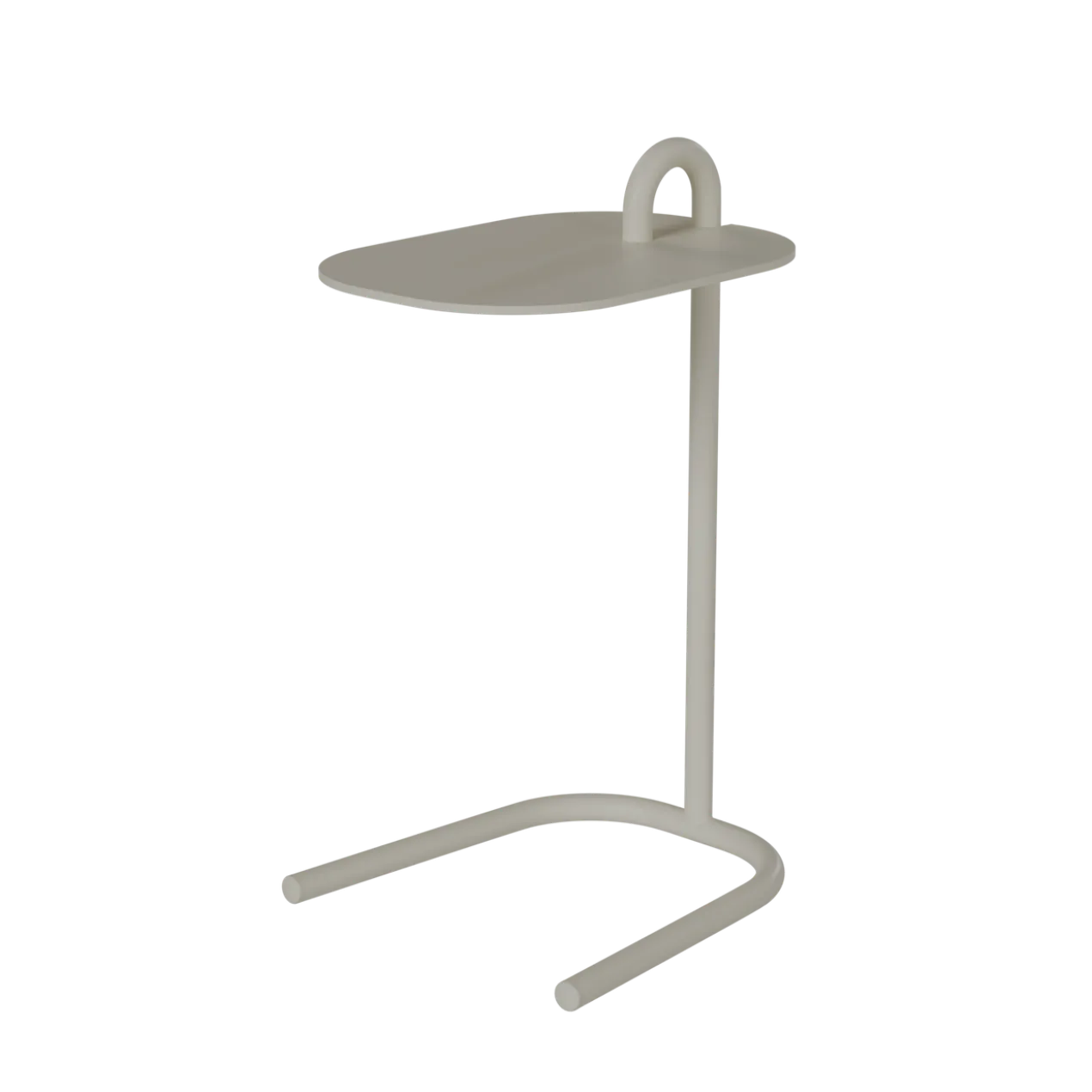 Stand by Me Steel bijzettafel (56cm hoog) - RAL1013 Pearl White