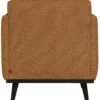 Statement fauteuil met arm boucle butter