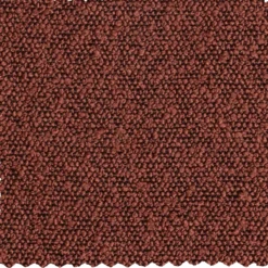 Statement fauteuil met arm boucle kastanjebruin