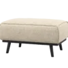 Statement hocker beige melange