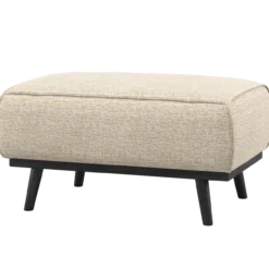 Statement hocker beige melange