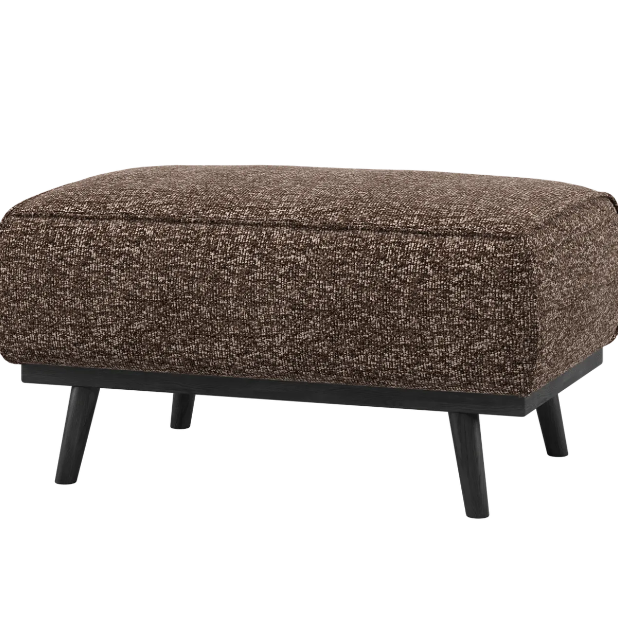Statement hocker bruin melange
