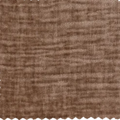 Statement hocker chenille velvet taupe
