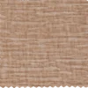 Statement hocker chenille velvet naturel
