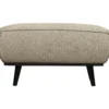 Statement hocker structure velvet wheatfield