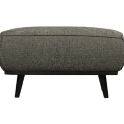 Statement hocker structure velvet frost